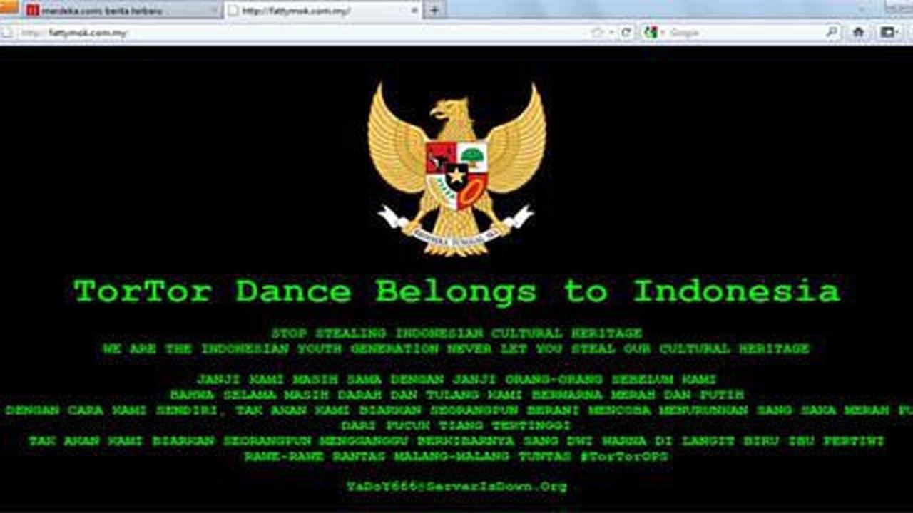 Hacker Indonesia serempak serang Malaysia