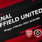 Arsenal vs Sheffield United (Liputan6.com/Abdillah)