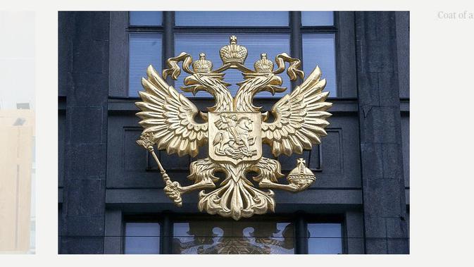 <p>Penelusuran klaim gambar lambang Rusia sama dengan Rothschild</p>