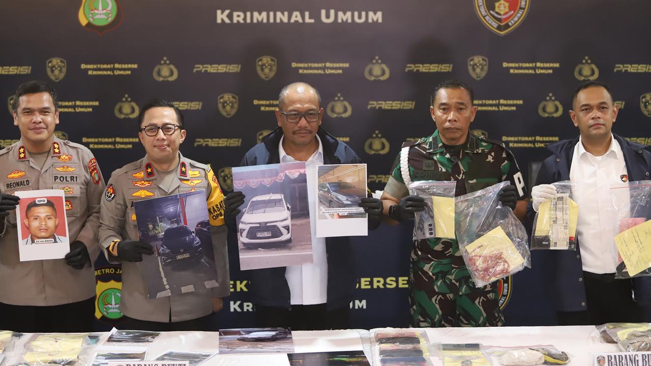 FOTO: Polda Metro Jaya Ungkap Motif di Balik Kasus Penculikan Pegawai Bank