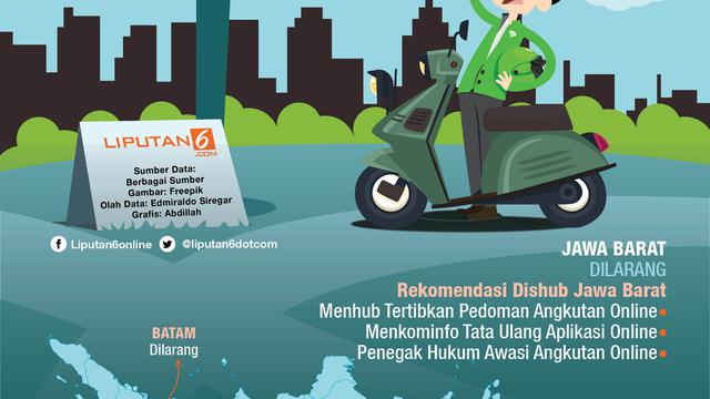 infografis Heboh Angkutan Online