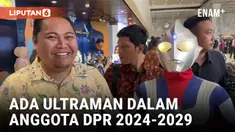 Ultraman 'Dilantik' Jadi Anggota DPR Periode 2024-2029