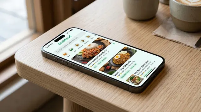 Cara Membaca Rating GrabFood dan Jumlah Ulasan Tempat Makan Sebelum Memesan