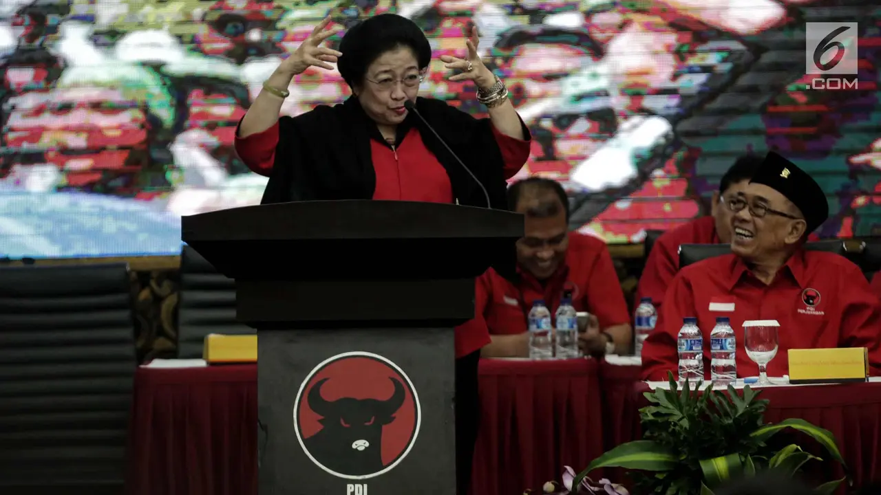 Megawati Soekarnoputri Umumkan 4 Cagub-Cawagub Riau, Sultra, NTT dan Maluku