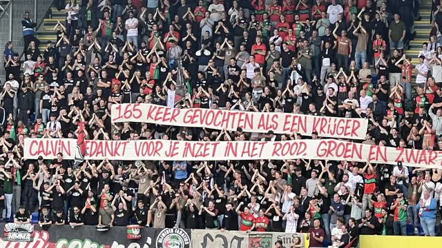 Pesan suporter NEC Nijmegen untuk Calvin Verdonk