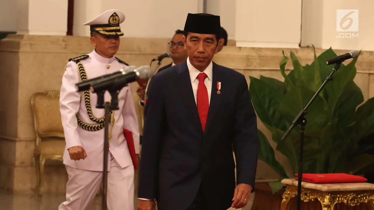 Senyum Isdianto Usai Dilantik Jokowi Menjadi Wakil Gubernur Kepri