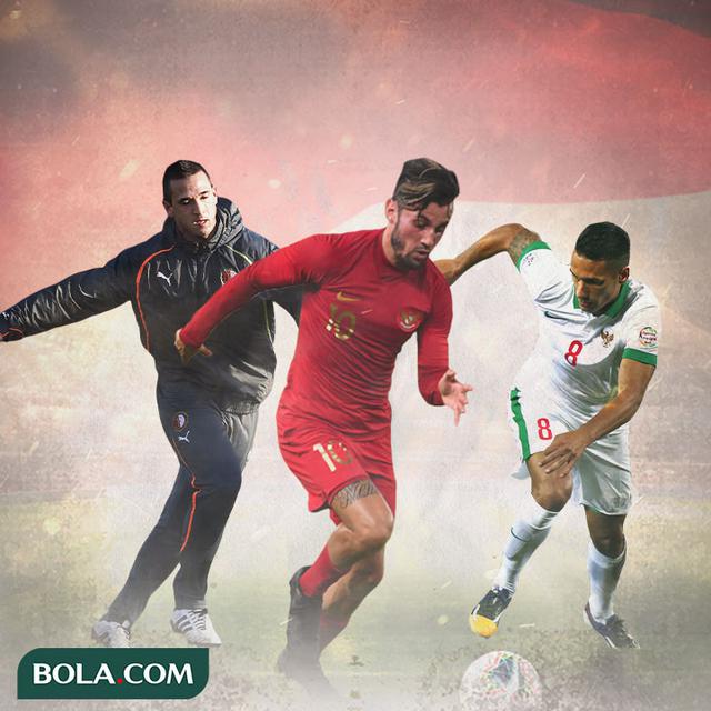 Timnas Indonesia - Jhonny van Beukering, Stefano Lilipaly, Raphael Maitimo
