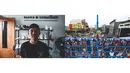 Begitu pula pemuda yang acap disapa Sindu. Ia berhasil lolos dari kemelut gas air mata di tribun 14. Mengetahui banyaknya korban jiwa berjatuhan, pria 22 tahun itu pun bertekad untuk 'gak usah Arema-Aremaan'. Pada akhirnya, Sindu memilih gantung syal dan fokus pada usahanya berupa bisnis fashion, kuliner, dan cuci sepatu. (Bola.com/Bagaskara Lazuardi)