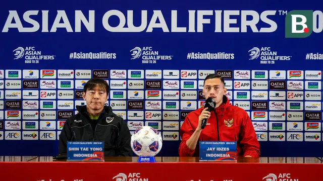 Shin Tae-yong dan Jay Idzes - Timnas Indonesia