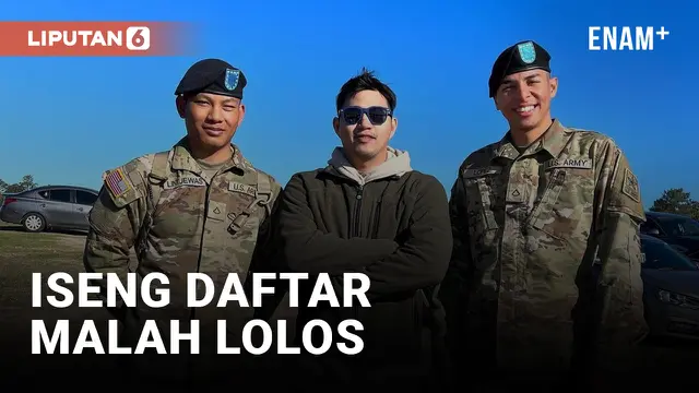 PEMUDA ASAL KENDARI LOLOS JADI TENTARA AMERIKA SERIKAT, PADAHAL CUMA ISENG DAFTAR