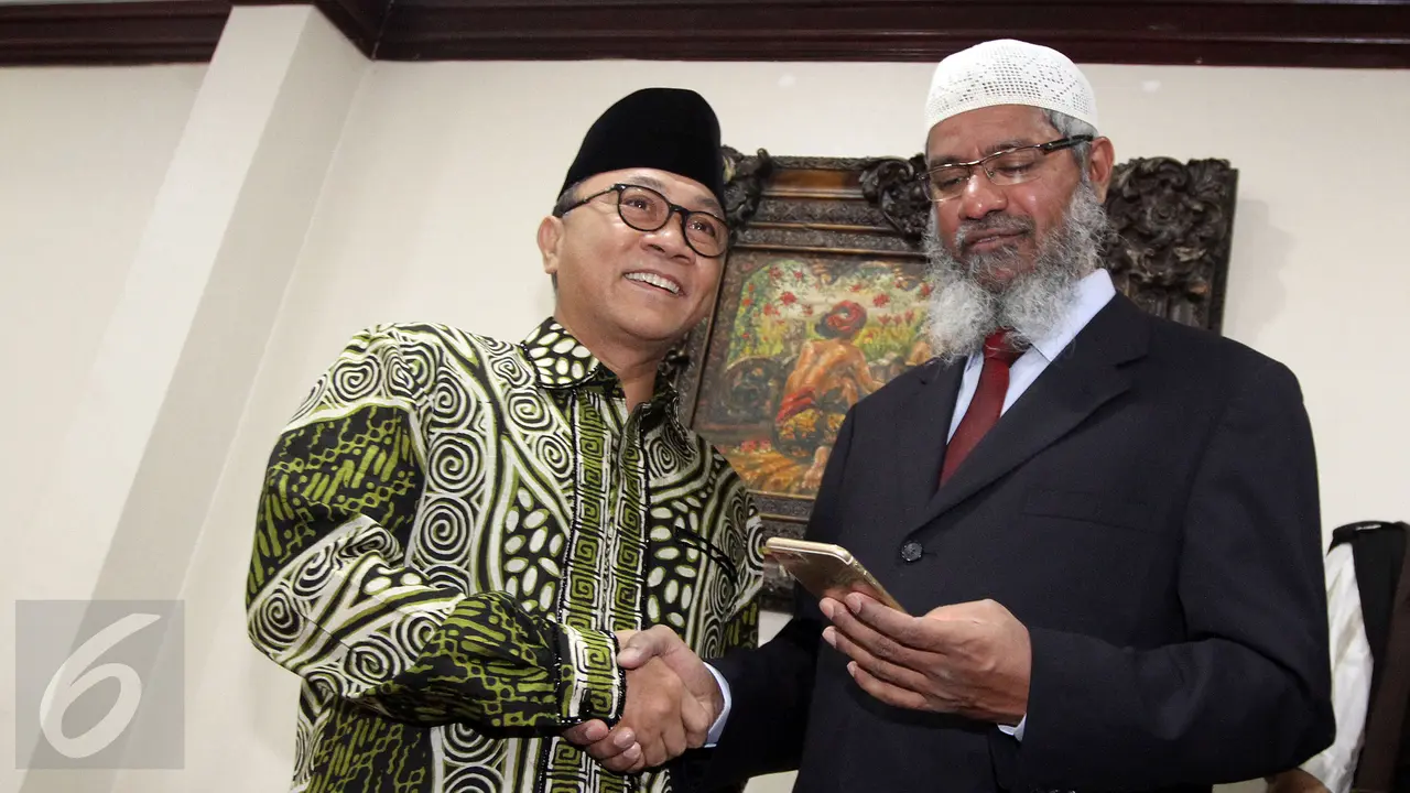 Zakir Naik Bertemu dengan Ketua MPR