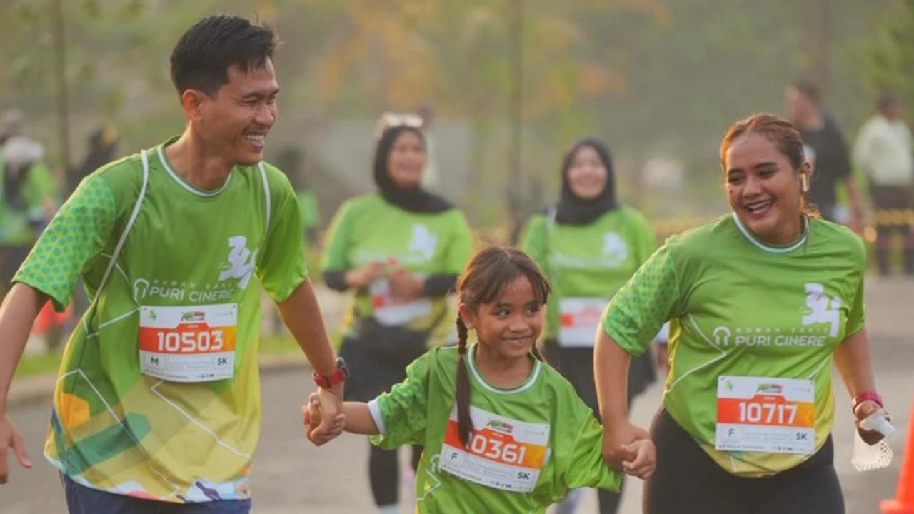 Kampanye Hidup Sehat dan Sustainable Hospital, Ribuan Pelari Ramaikan Fun Run 5k