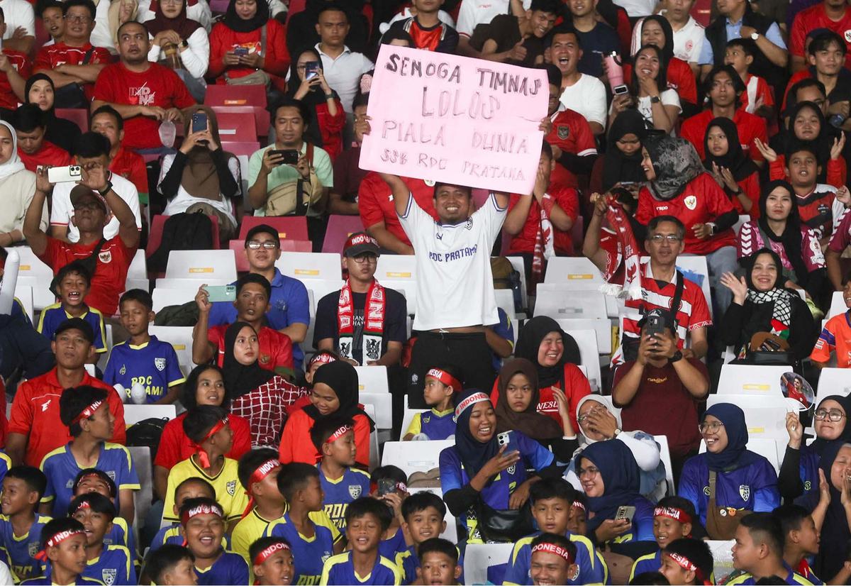 FOTO: Garuda Muda Menang Tipis atas Filipina, Tiket Semifinal Makin Dekat