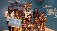 Pertamina memberikan dukungan bagi Sekolah Tari Cirebon, yang merupakan bagian dari Yayasan Belantara Budaya Indonesia (BBI). (Dok Pertamina)