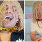 Rapper Ini Pasang Implan Rantai Emas di Kepala Jadi Pengganti Rambut, Curi Perhatian (sumber: Instagram/dansurig)