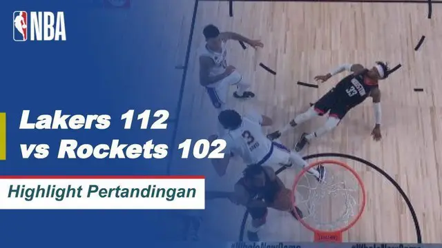 VIDEO: Highlights NBA, LeBron James Catatkan Rekor Saat LA Lakers Kalahkan Houston Rockets