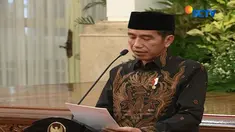 Presiden juga meminta umat islam untuk tetap berpedoman pada Alquran di era digital saat ini agar tetap bisa berkompetisi dengan negara lain.