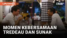JUSTIN TREDEAU DAN RISHI SUNAK