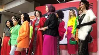 Perayaan ulang tahun ke-90 Revlon Indonesia di Kota Kasablanka, Jakarta Selatan, 6 Juli 2022. (Liputan6.com/Asnida Riani)