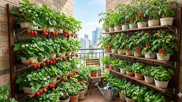 Tips Memaksimalkan Lahan Sempit untuk Kebun Buah (Foto: Gemini AI)