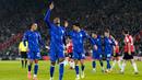 Hasil ini membuat Chelsea mengemas 28 poin dari 14 laga, bertengger di peringkat 2 klasemen Liga Inggris. Sementara Southampton masih di posisi juru kunci klasemen Liga Inggris dengan 5 poin. (Andrew Matthews/PA via AP)