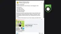 Cek Fakta: Tidak Benar Link Pendaftaran Bantuan Alat Pertanian dan Pupuk dari Kementan