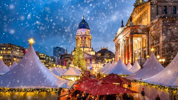 Pasar Natal di Eropa