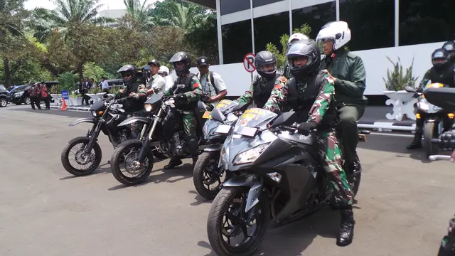 Motor- motor Telanjang yang Ikut Kawal Presiden Jokowi