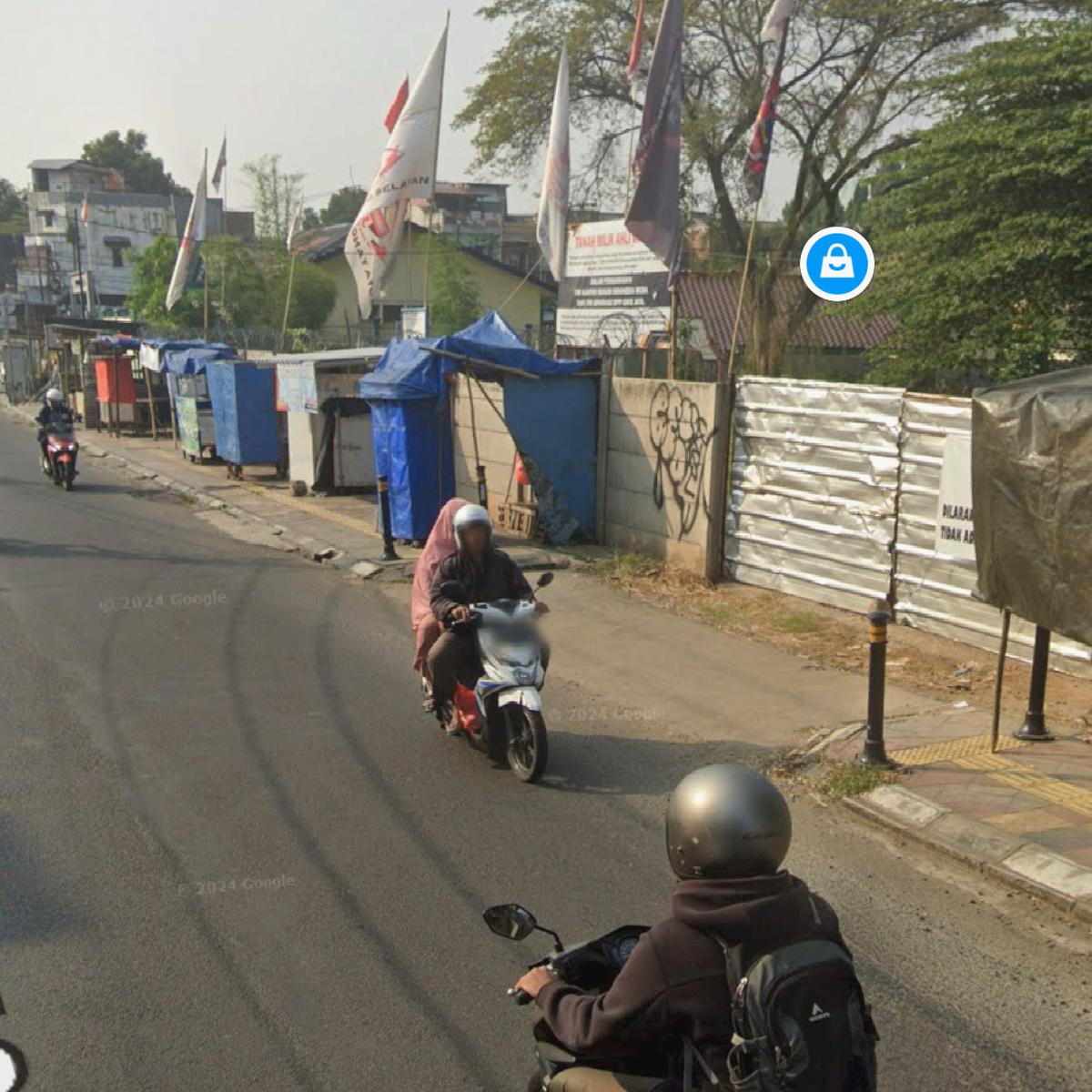 Penampakan Lahan BMKG di Tangsel dari Citra Satelit
