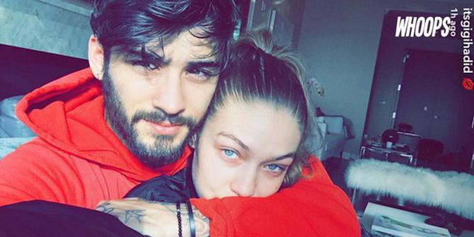 WHOOPS: Potret Kemesraan Zayn Malik dan Gigi Hadid Ini Buat Netizen Gemas