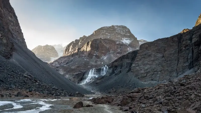 Gletser Garam di Teluk Persia