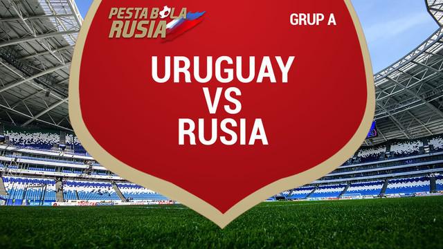 Berita video data dan fakta Uruguay yang masih terlalu perkasa bagi tuan rumah Rusia di Grup A Piala Dunia 2018.