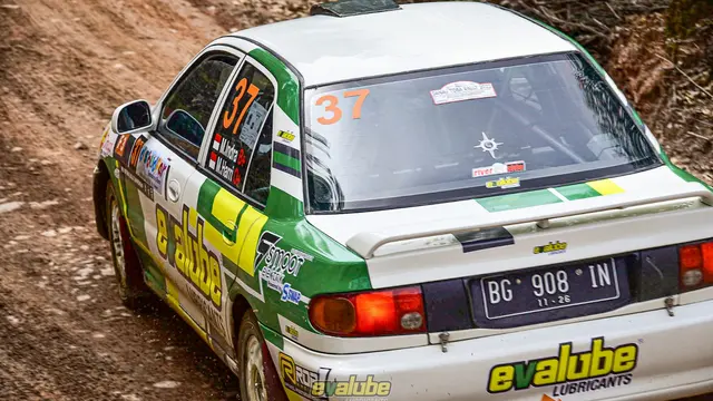 Evalube Rally Team Bersaing di Danau Toba Rally 2022 (Ist)