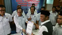 Daftar Bakal Cagub DKI ke Demokrat, M Idrus Diarak Ondel-ondel