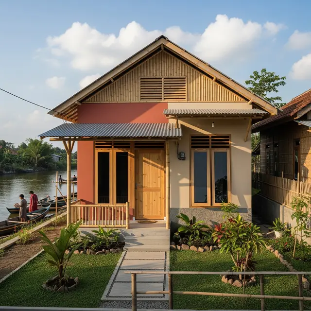 Rumah Sederhana di Desa