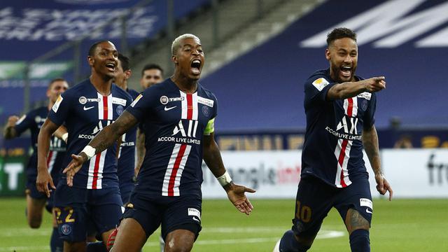 Kalahkan Lyon, PSG Juara Piala Liga Prancis