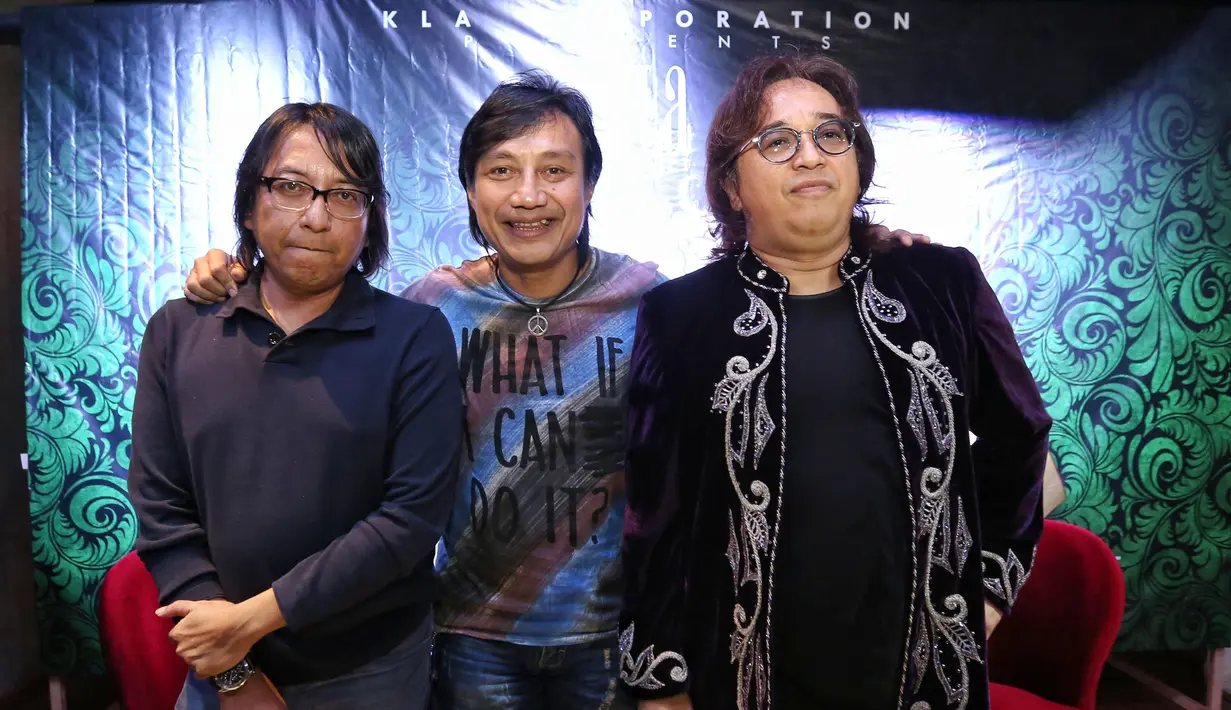 KLa Project siap kembali menggelar konser pada 15 Desember mendatang. Kesuksesan konser 25 Tahun Kla Project yang diselenggarakan 2013 silam menjadi salah satu tolak ukurnya. (Adrian Putra/Bintang.com)