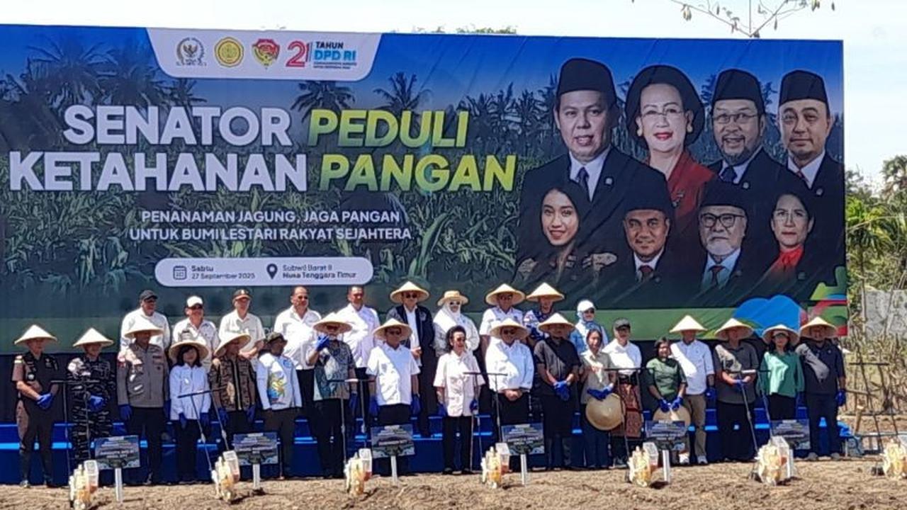 Tahukah Anda? DPD RI Canangkan Program Senator Peduli Ketahanan Pangan di NTT, Fokus Jagung untuk Swasembada