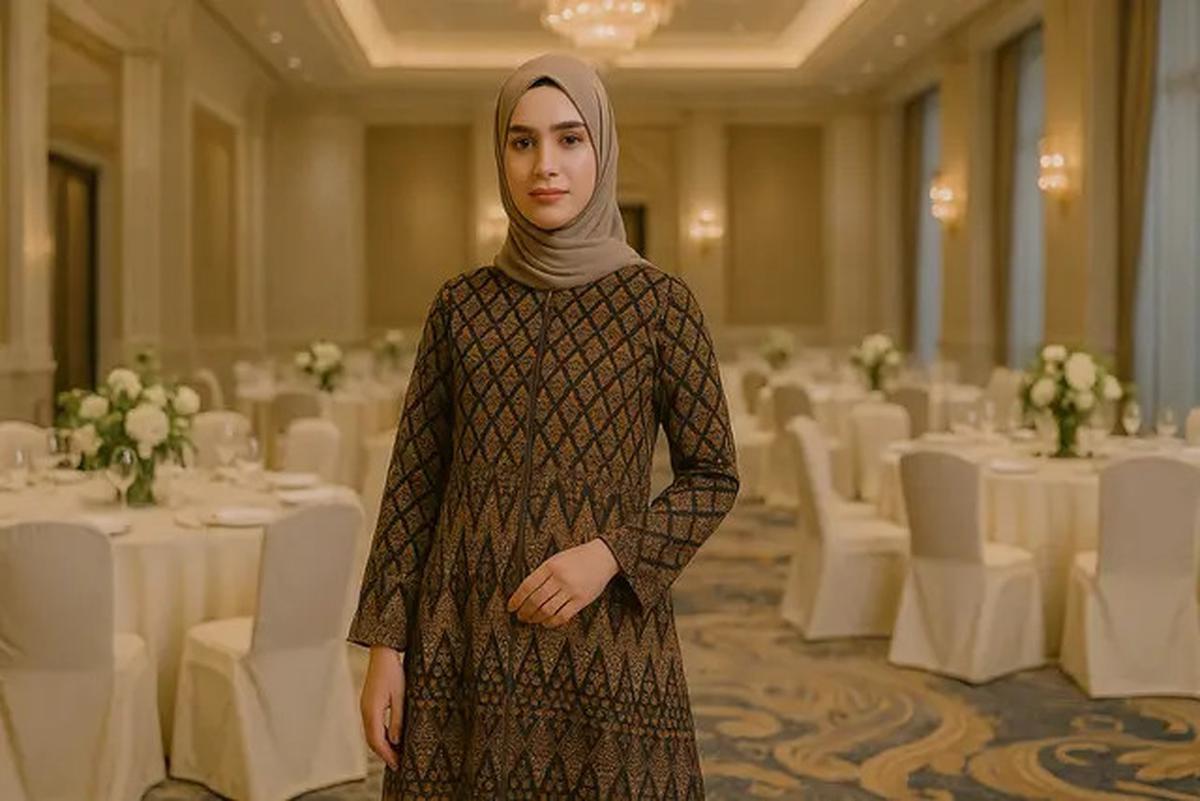 6 Model Gamis Batik Pesta Mewah, Inspirasi untuk Tampil Stylish