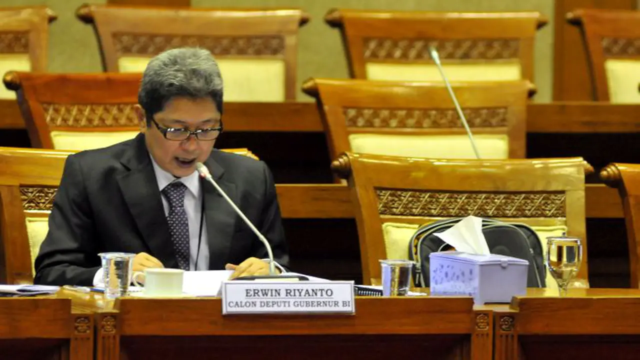 Calon Deputi Gubernur Bank Indonesia, Erwin Riyanto (Foto: Andrian Martinus Tunay/Liputan6.com).