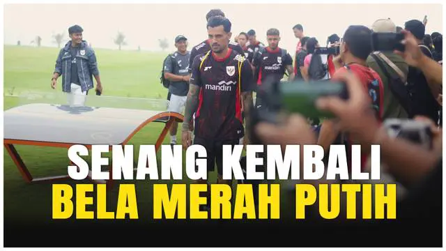 VIDEO: Stefano Lilipaly Bangga Kembali ke Timnas Indonesia untuk Kualifikasi Piala Dunia 2026!