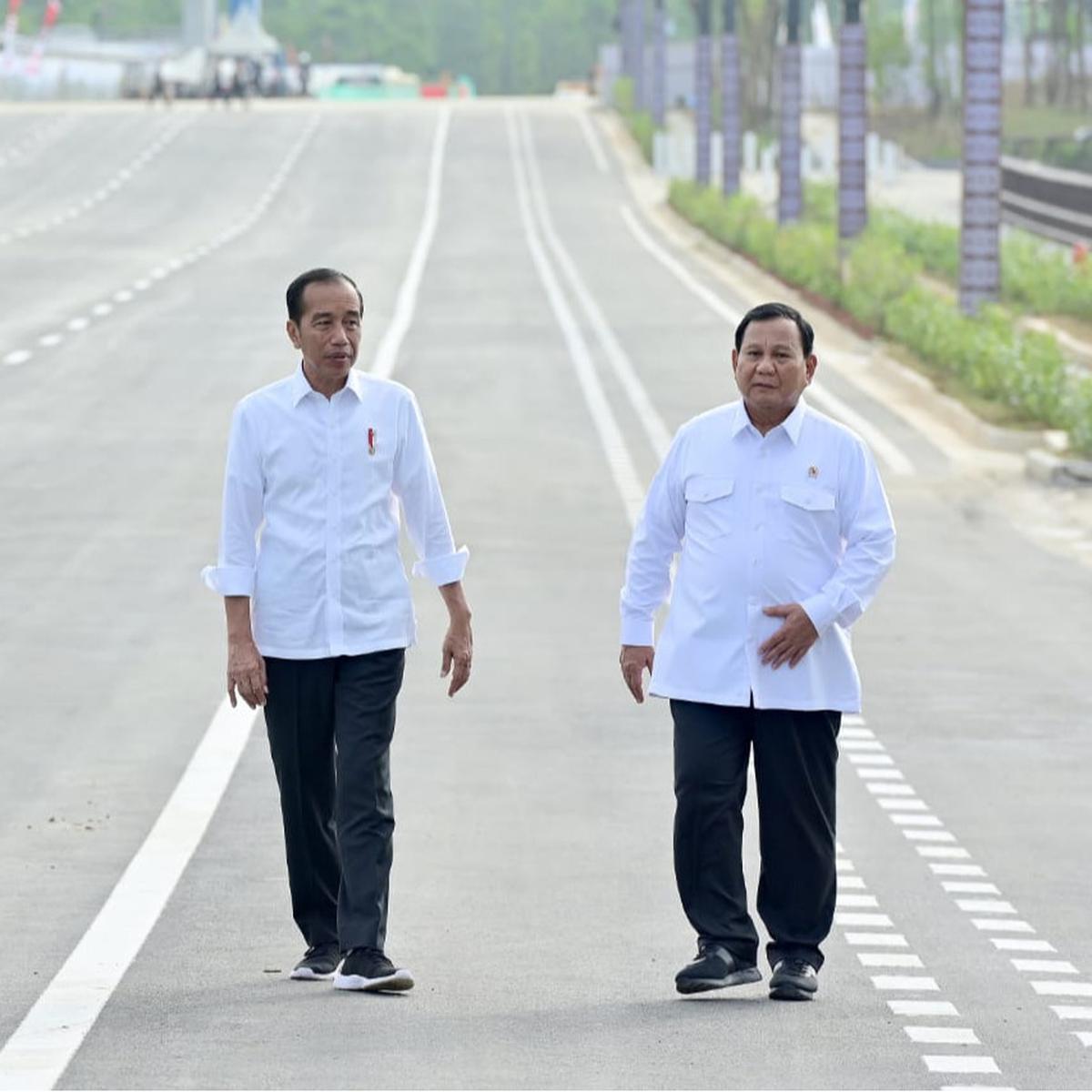 Jokowi-Prabowo di IKN