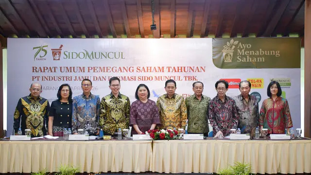 Rapat Umum Pemegang Saham Tahunan PT Industri Jamu dan Farmasi Sido Muncul Tbk.