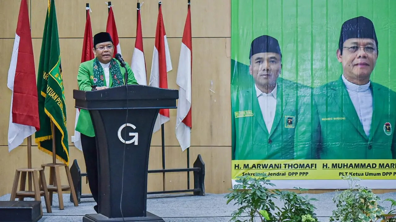 Plt Ketua Umum PPP Muhamad Mardiono di Kota Bengkulu, Sabtu (29/6/2024) malam (Istimewa)