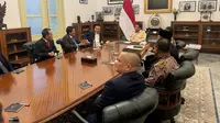 Bertemu Prabowo, Agustiar Sabran dapat Pesan Khusus