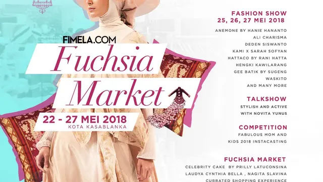 [Bintang] FIMELA Fuchsia Market