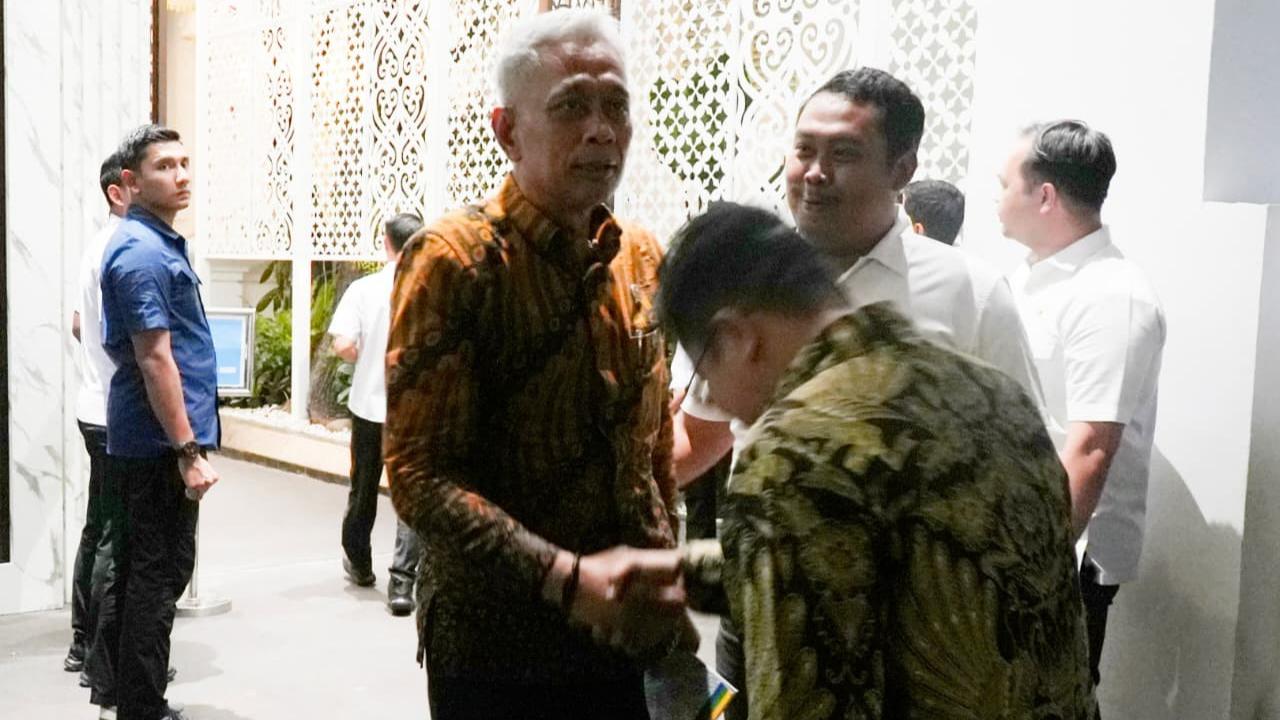 Wamensos Agus Jabo Dampingi Presiden Prabowo Terima Tokoh Gerakan Nurani Bangsa