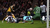 Giroud cetak gol penentu Arsenal atas Preston North End (Dave Howarth/PA via AP)