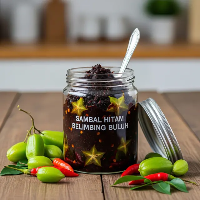 Sambal Hitam Belimbing Buluh (Gemini AI)