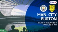 Piala Liga Inggris Manchester City Vs Burton (Bola.com/Adreanus Titus)